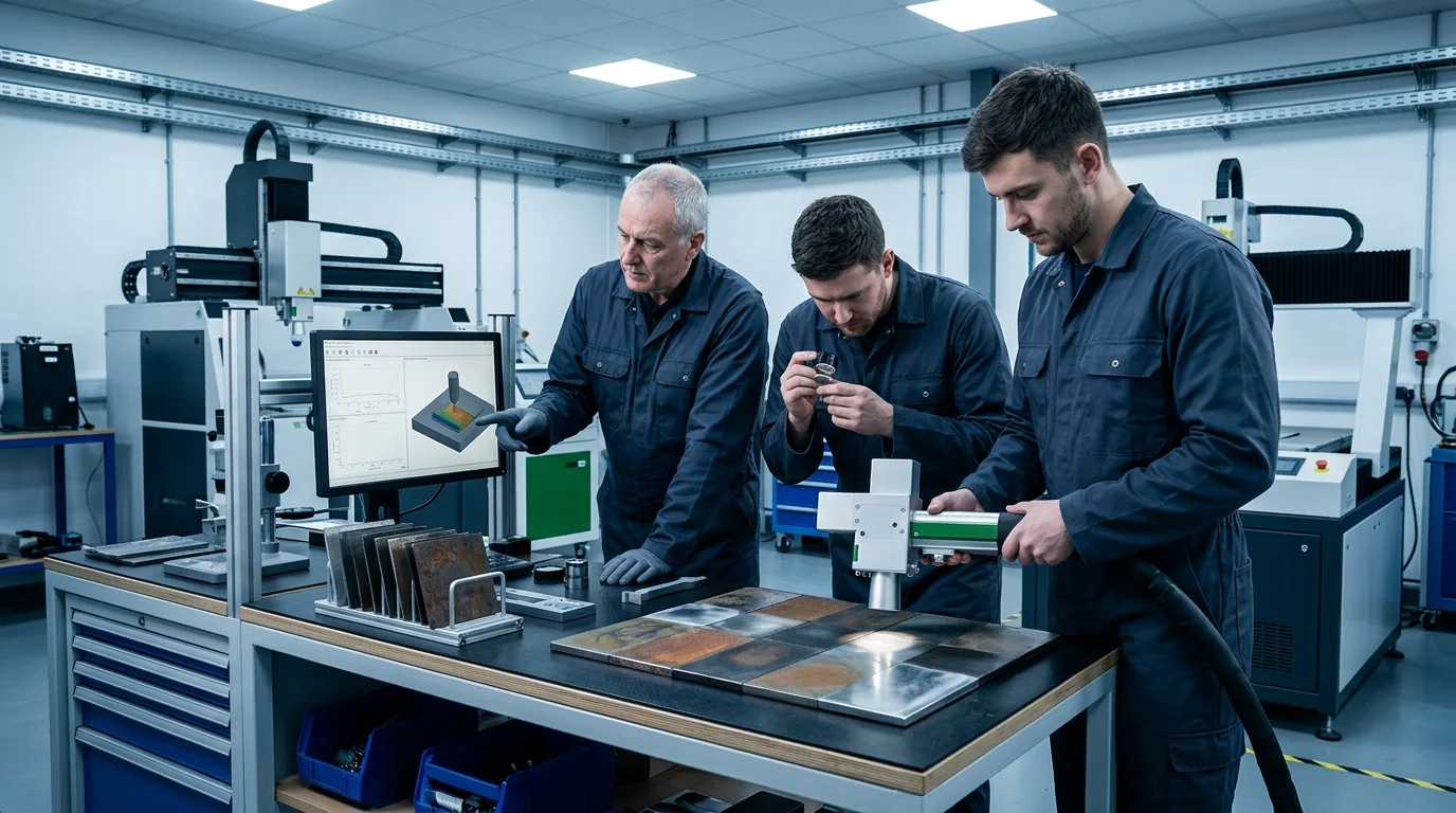 LaserCleanerPro sales and engineering team ready to answer laser cleaning enquiries